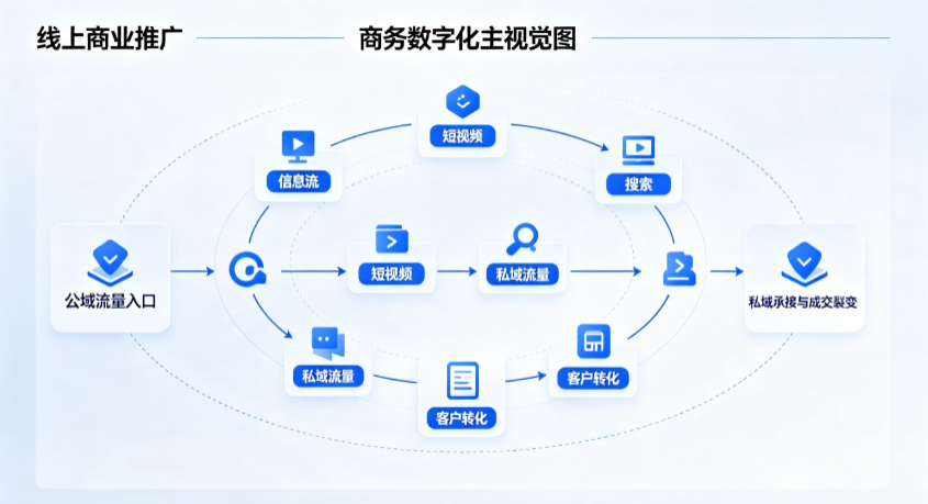 临夏回族自治州线上商业推广怎么做？全域流量闭环搭建与低成本转化实战指南