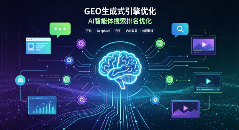 临夏回族自治州GEO 浪潮来袭：生成式引擎优化崛起，创作者争抢豆包、DeepSeek、元宝智能体流量入口